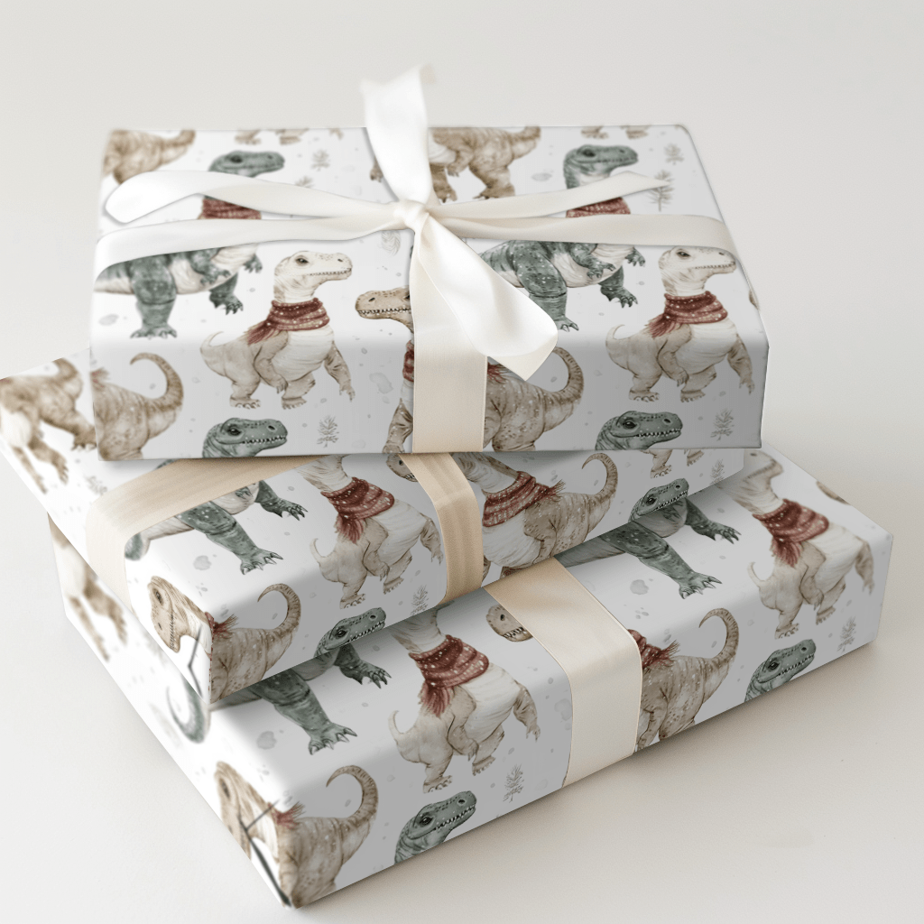 T - Riffic Winter - Wrapping Paper - Aspen & Arlo