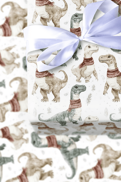 T - Riffic Winter - Wrapping Paper - Aspen & Arlo