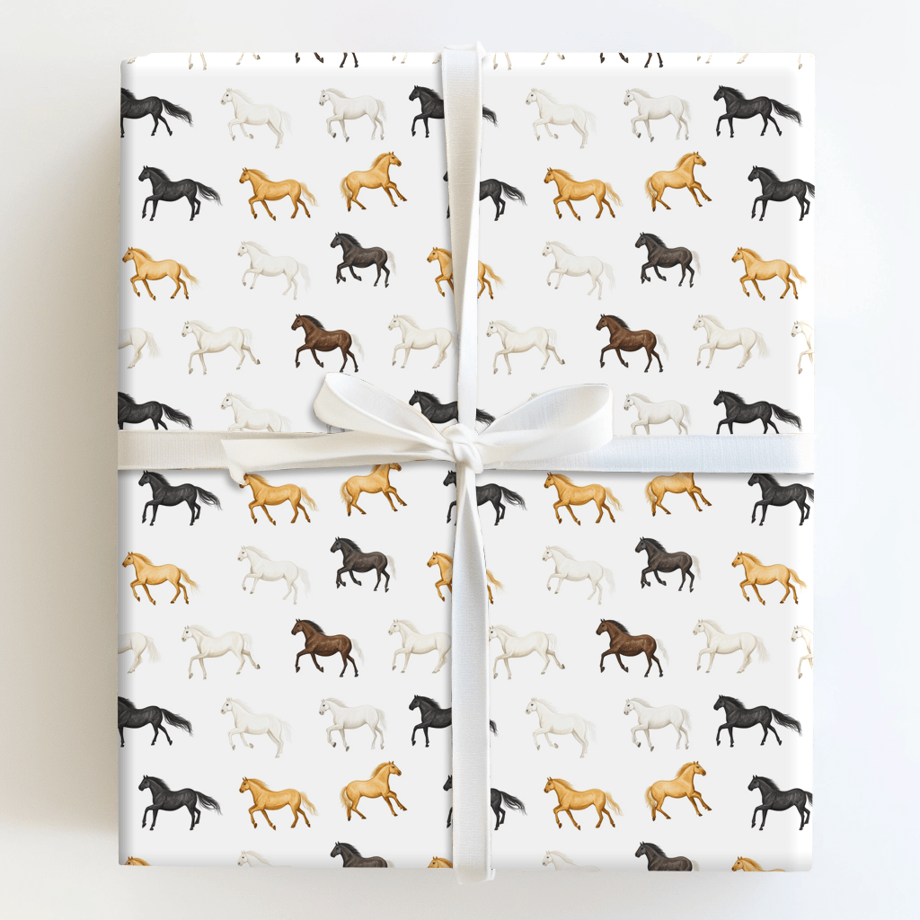 Giddy Up - Wrapping Paper - Aspen & Arlo