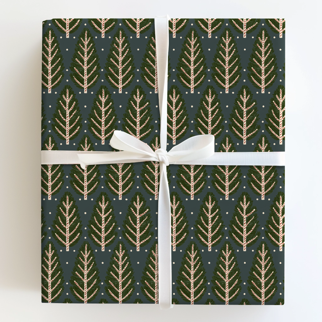 Candy Cane Pines on Slate