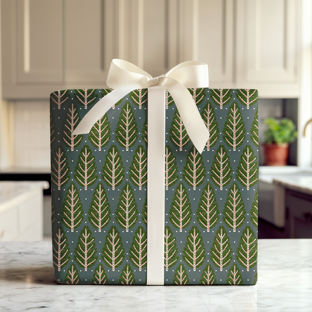 Candy Cane Pines on Slate