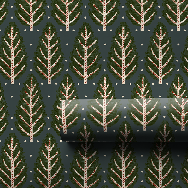 Candy Cane Pines on Slate