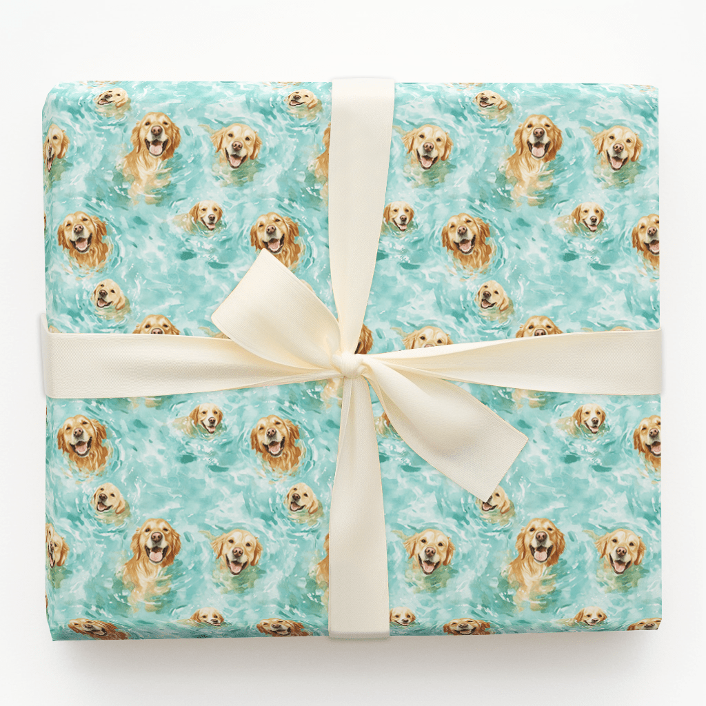 Milo Jumped - Wrapping Paper - Aspen & Arlo
