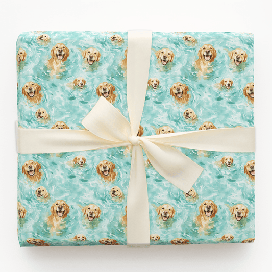 Milo Jumped - Wrapping Paper - Aspen & Arlo