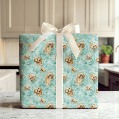 Milo Jumped - Wrapping Paper - Aspen & Arlo