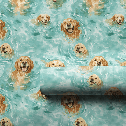 Milo Jumped - Wrapping Paper - Aspen & Arlo