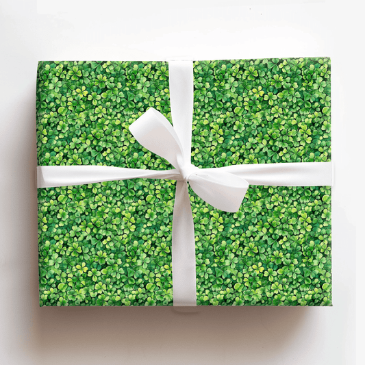 Clover Over and Over - Wrapping Paper - Aspen & Arlo