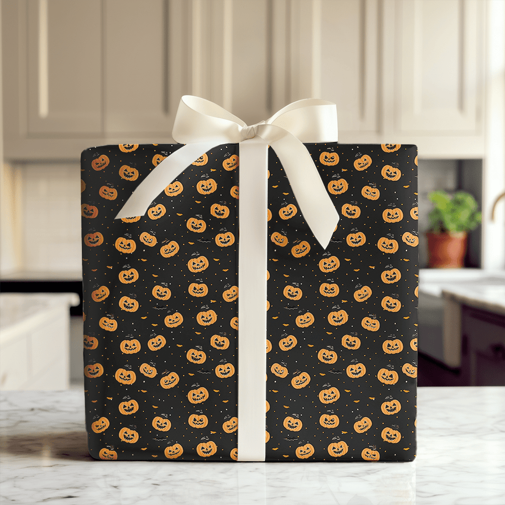 Jack - o - Presents - Wrapping Paper - Aspen & Arlo