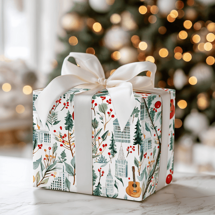 Merry Christmas Nashville - Wrapping Paper - Aspen & Arlo