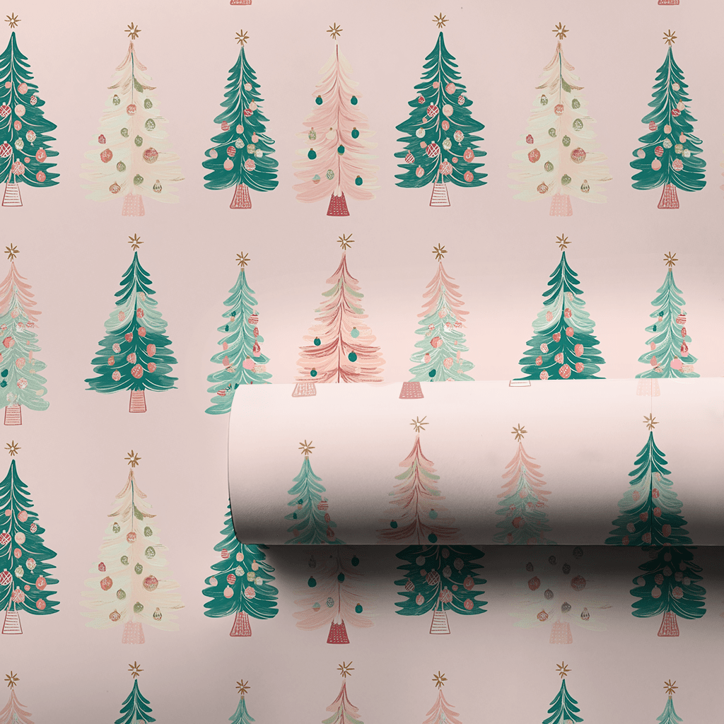 Tickled Pinkmas - Wrapping Paper - Aspen & Arlo