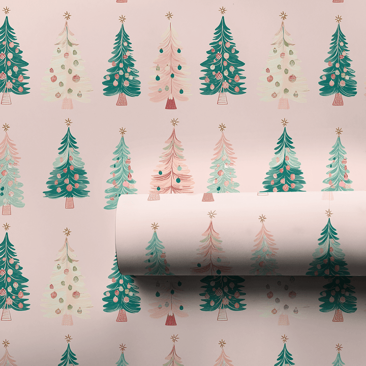 Tickled Pinkmas - Wrapping Paper - Aspen & Arlo