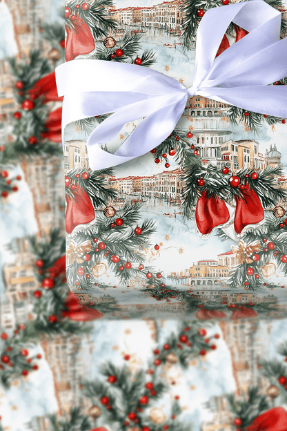 Bridge to Venice - Wrapping Paper - Aspen & Arlo