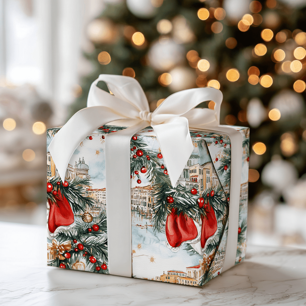 Bridge to Venice - Wrapping Paper - Aspen & Arlo
