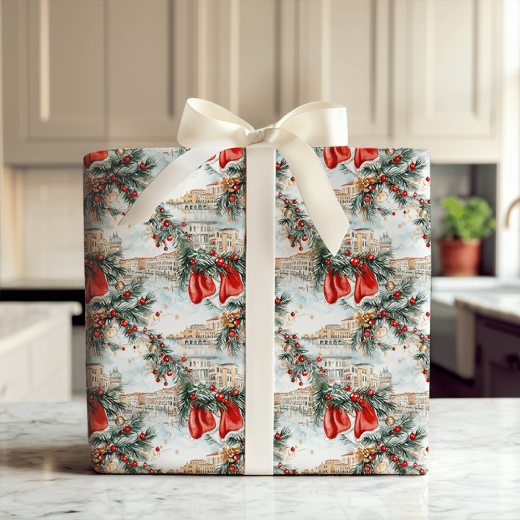 Bridge to Venice - Wrapping Paper - Aspen & Arlo