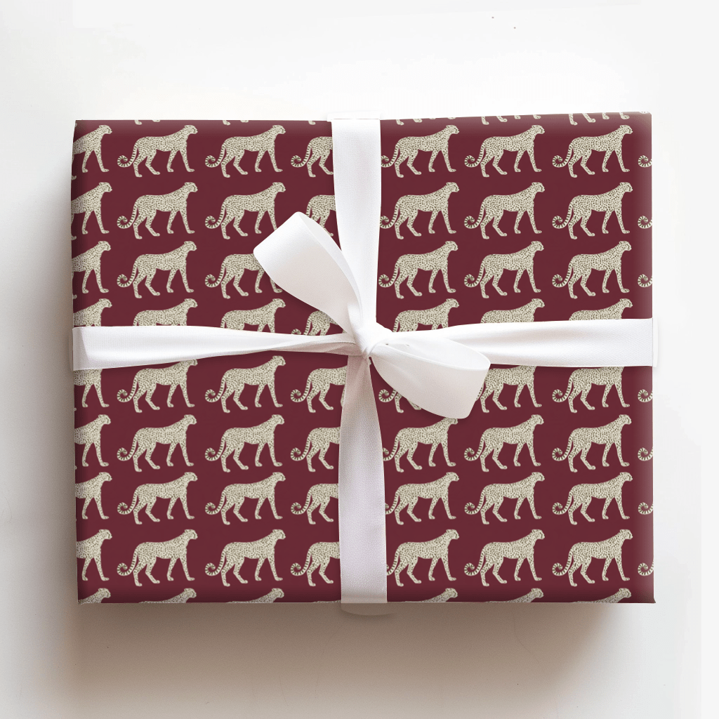 Fa La Leopard - Wrapping Paper - Aspen & Arlo