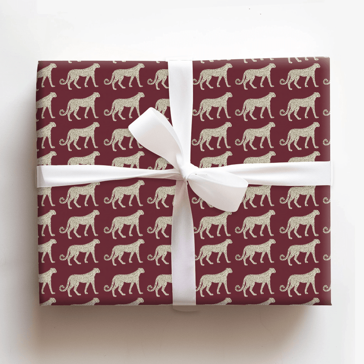 Fa La Leopard - Wrapping Paper - Aspen & Arlo