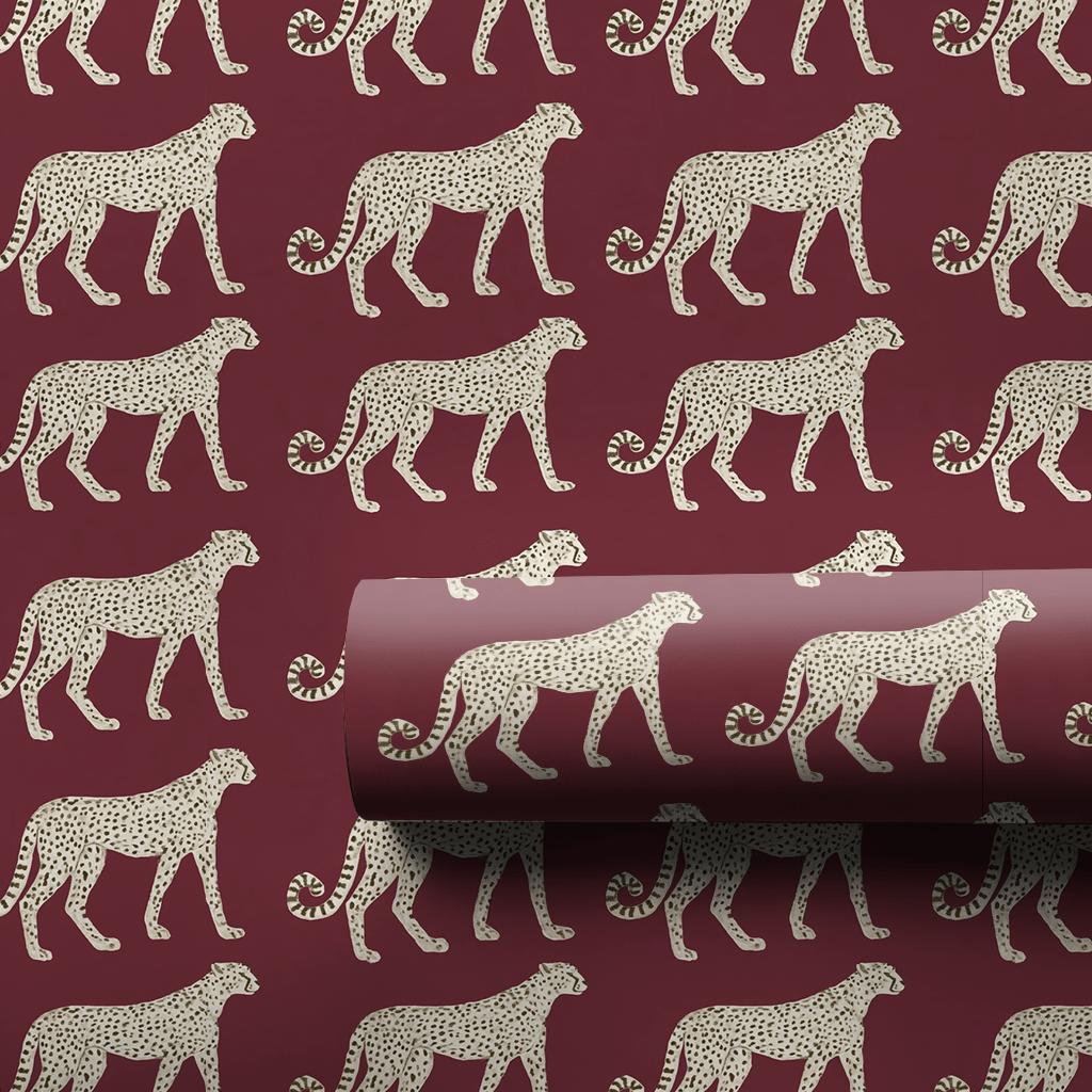 Fa La Leopard - Wrapping Paper - Aspen & Arlo