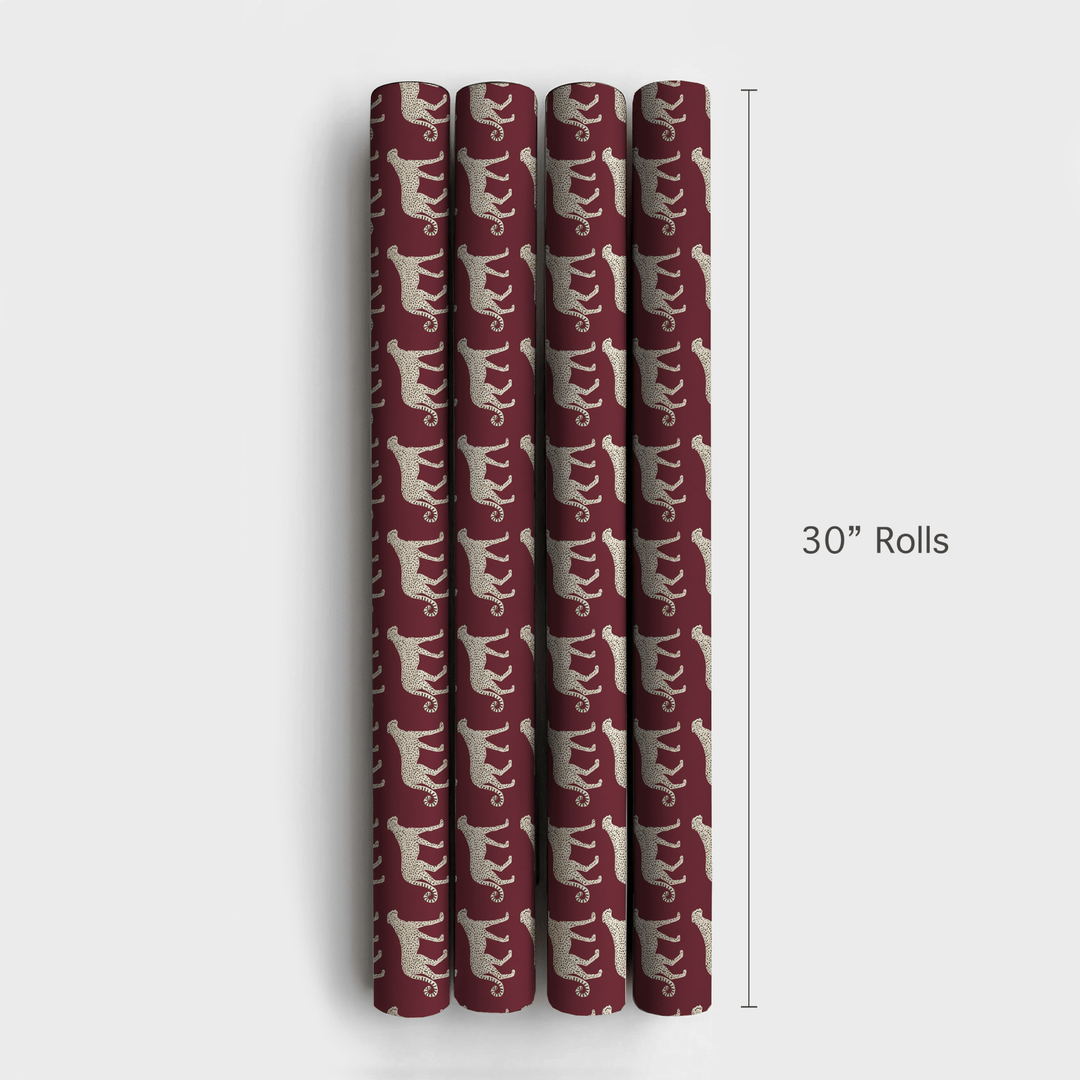 Fa La Leopard - Wrapping Paper - Aspen & Arlo