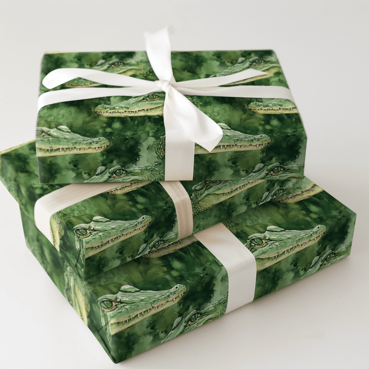 Let's Go Gators - Wrapping Paper - Aspen & Arlo
