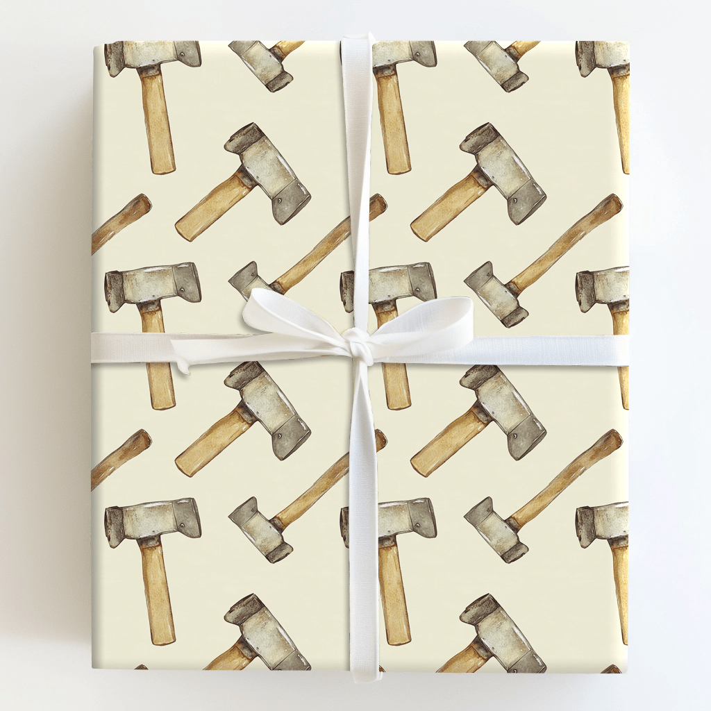 Hammer Time - Wrapping Paper - Aspen & Arlo