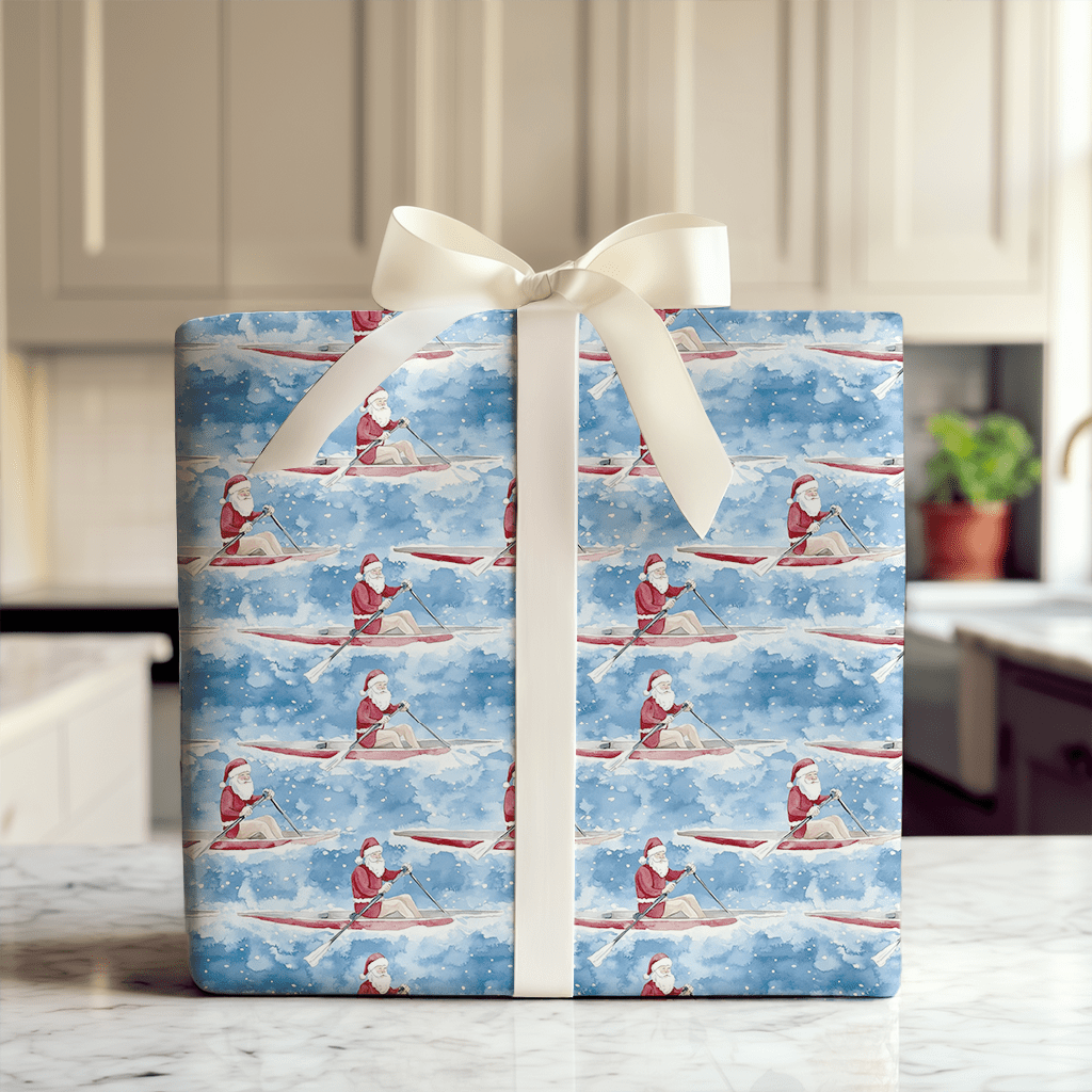 Jingle Oars - Wrapping Paper - Aspen & Arlo