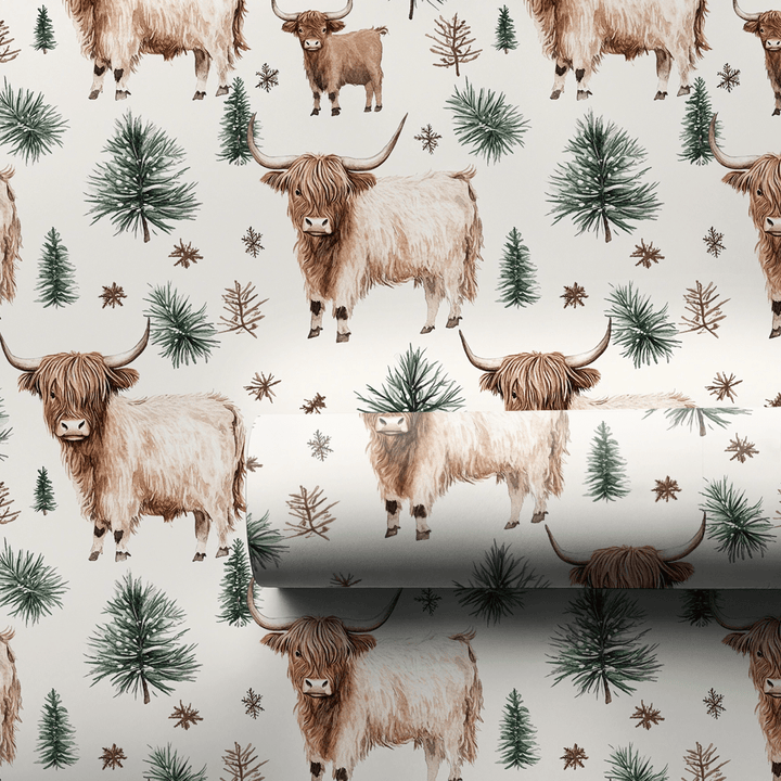 Chilly Cow - Wrapping Paper - Aspen & Arlo