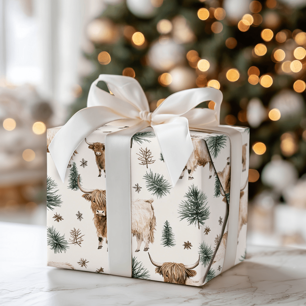 Chilly Cow - Wrapping Paper - Aspen & Arlo