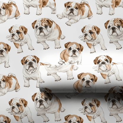Good Ole Bulldog - Wrapping Paper - Aspen & Arlo