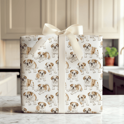 Good Ole Bulldog - Wrapping Paper - Aspen & Arlo