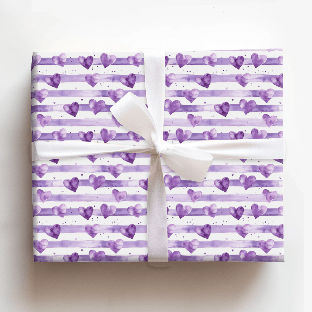 Violet Crush - Wrapping Paper - Aspen & Arlo