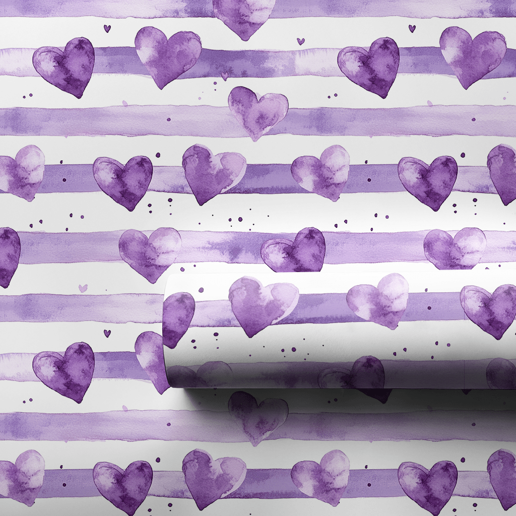 Violet Crush - Wrapping Paper - Aspen & Arlo
