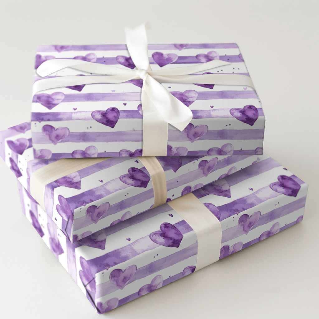 Violet Crush - Wrapping Paper - Aspen & Arlo