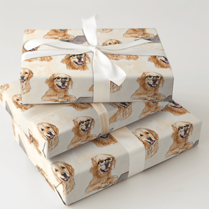Retrieving Mail - Wrapping Paper - Aspen & Arlo