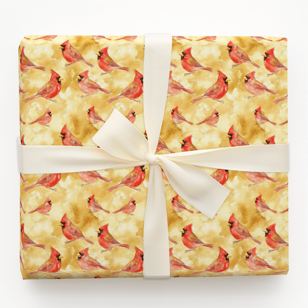 Go Fight Gold - Wrapping Paper - Aspen & Arlo