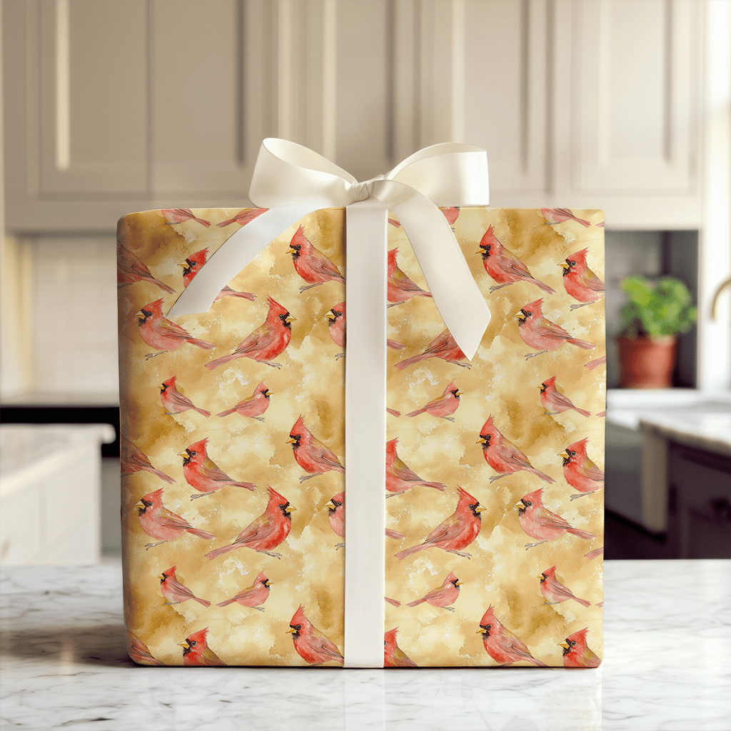 Go Fight Gold - Wrapping Paper - Aspen & Arlo
