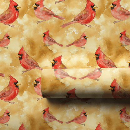 Go Fight Gold - Wrapping Paper - Aspen & Arlo