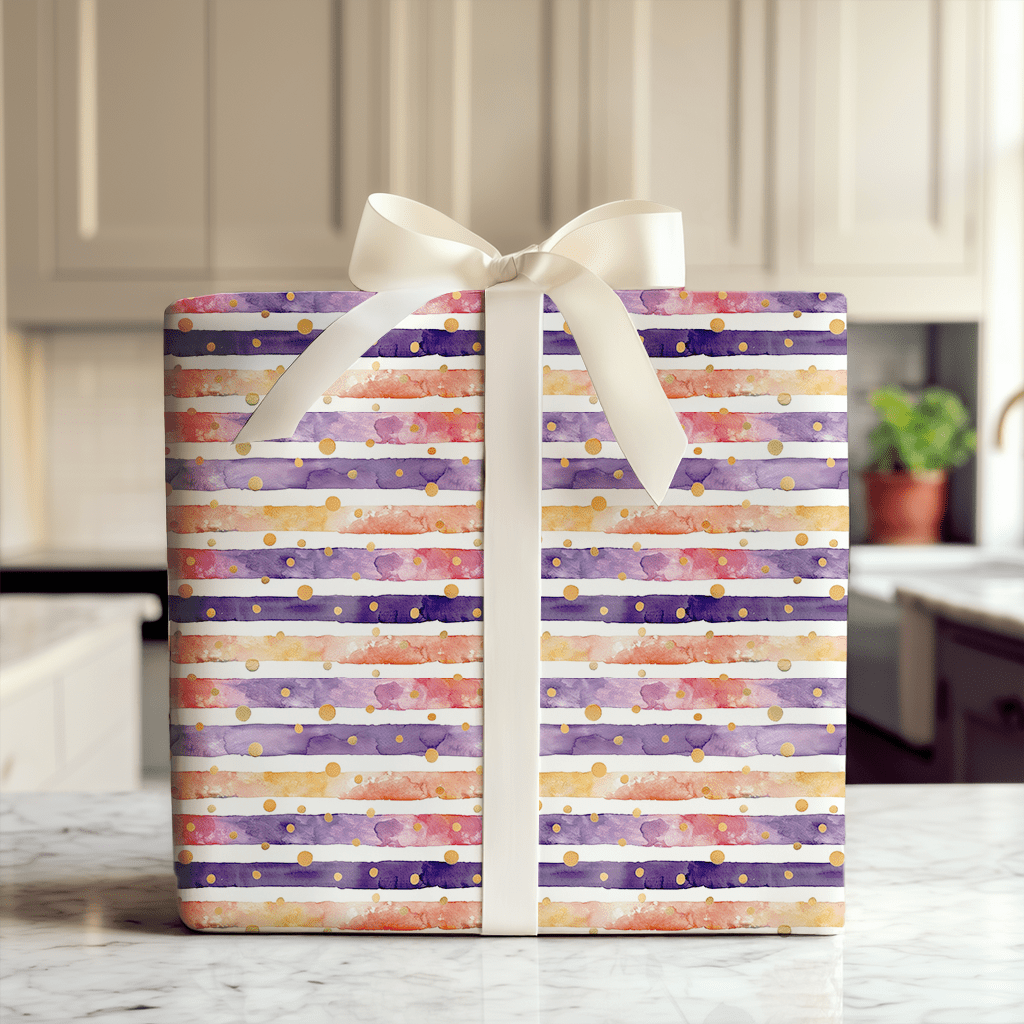 Amethyst Sunset - Wrapping Paper - Aspen & Arlo