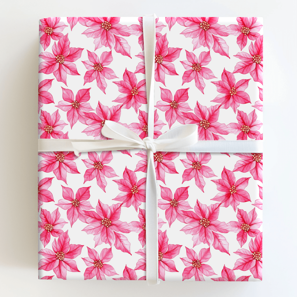 Pinkmas Petals - Wrapping Paper - Aspen & Arlo
