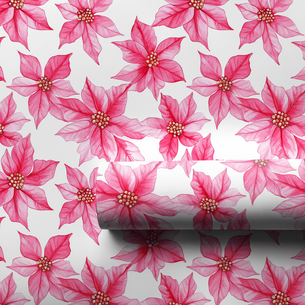 Pinkmas Petals - Wrapping Paper - Aspen & Arlo