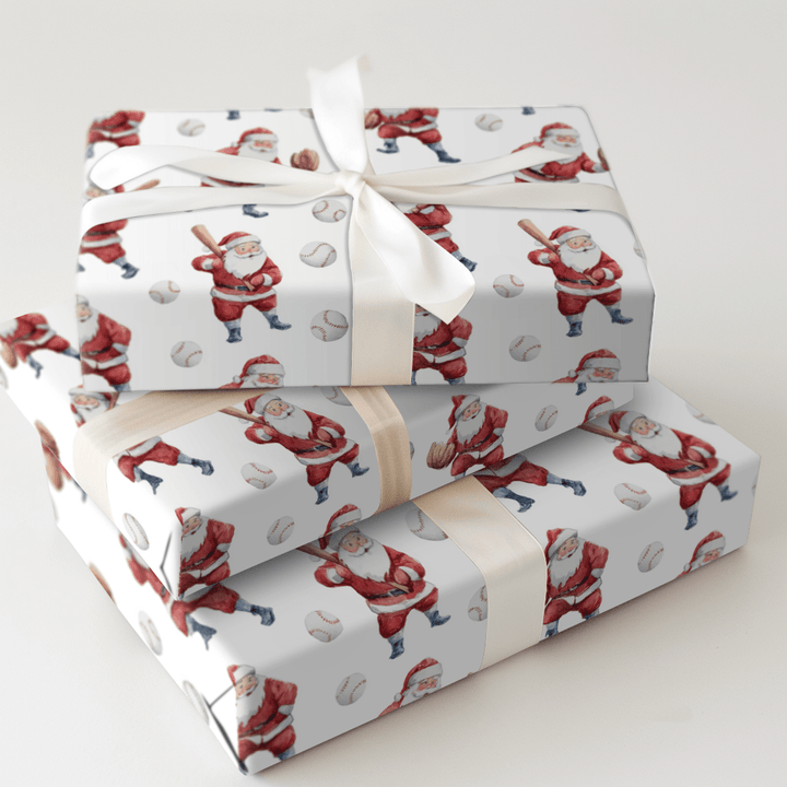 Kringle Curveball - Wrapping Paper - Aspen & Arlo
