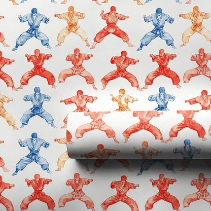 Kick Force - Wrapping Paper - Aspen & Arlo