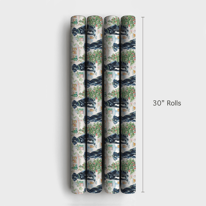 Holiday Dinner - Wrapping Paper - Aspen & Arlo