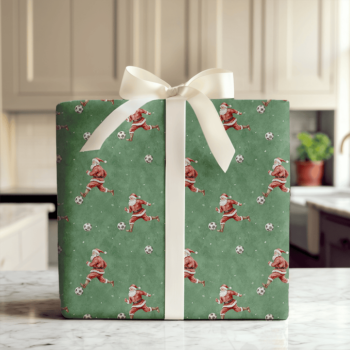 Merry Midfield - Wrapping Paper - Aspen & Arlo
