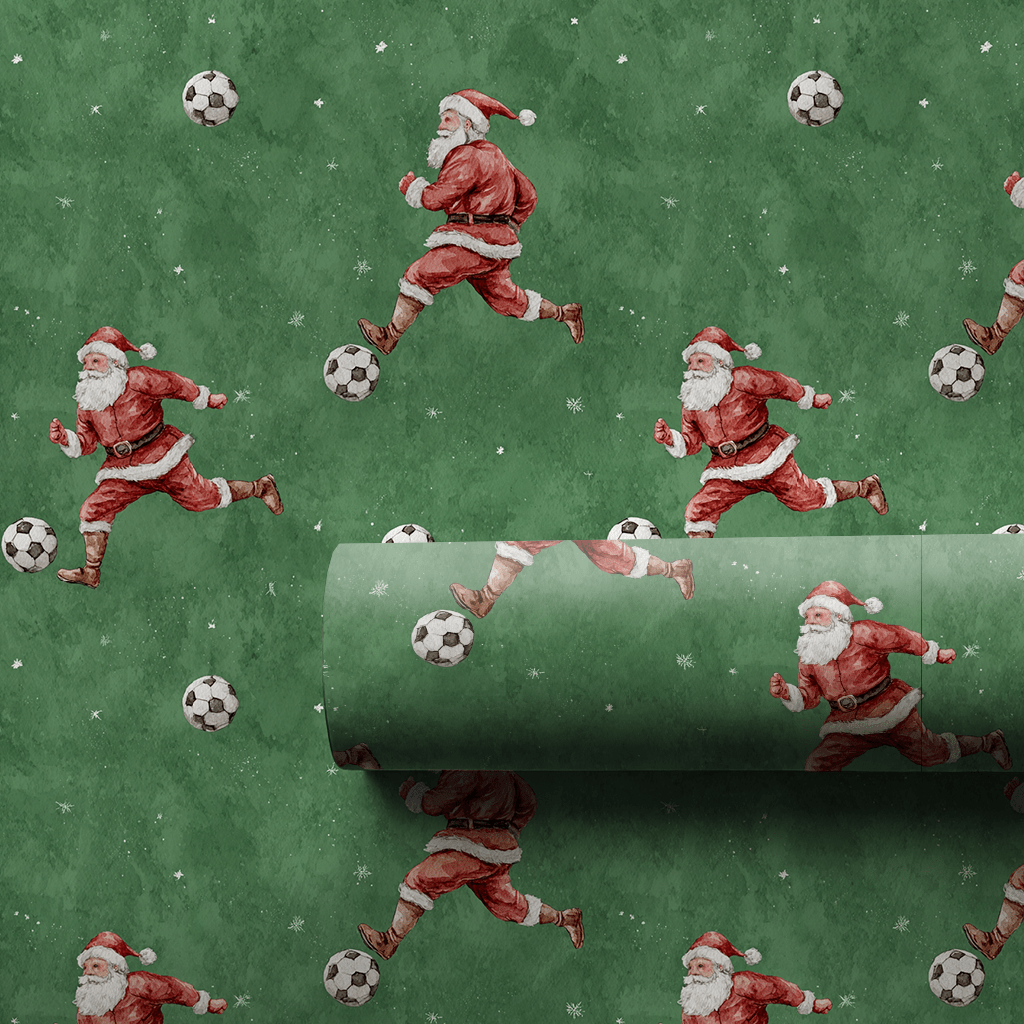 Merry Midfield - Wrapping Paper - Aspen & Arlo