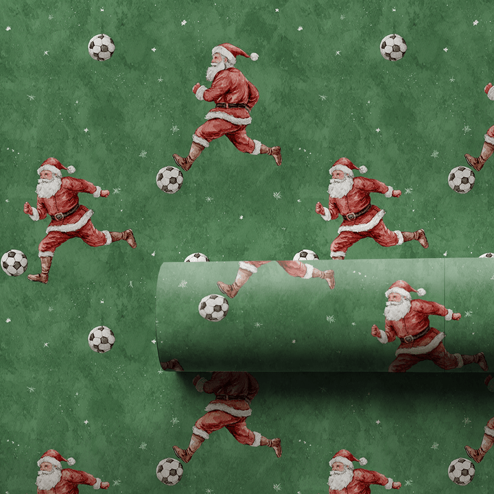 Merry Midfield - Wrapping Paper - Aspen & Arlo
