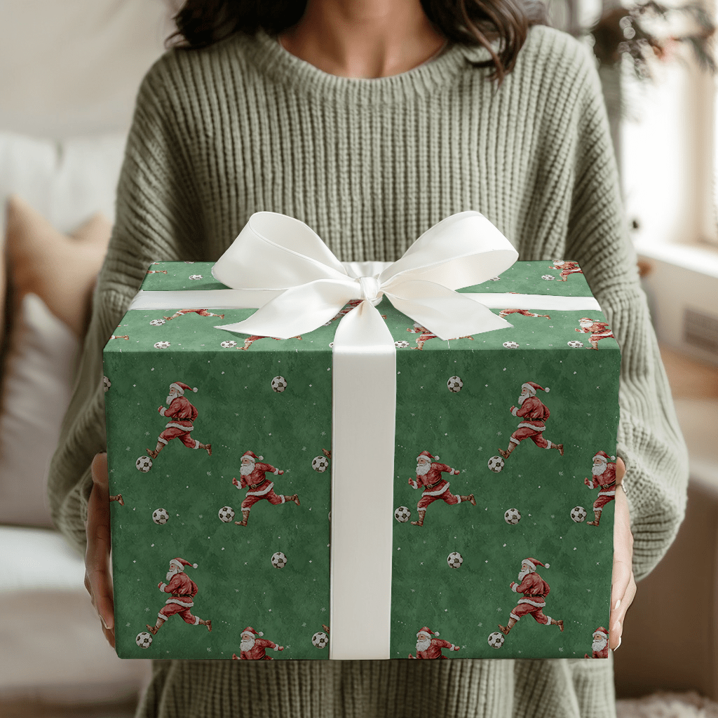 Merry Midfield - Wrapping Paper - Aspen & Arlo
