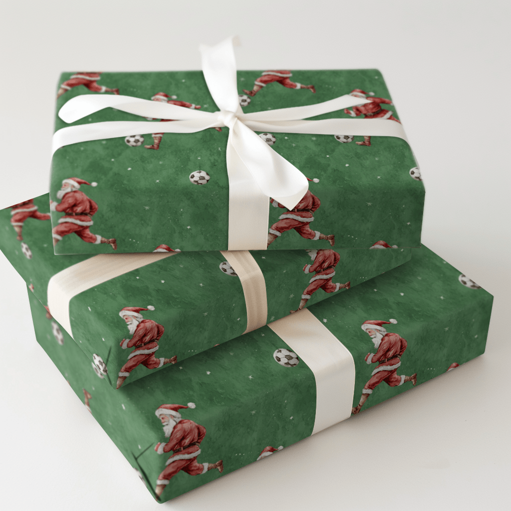 Merry Midfield - Wrapping Paper - Aspen & Arlo