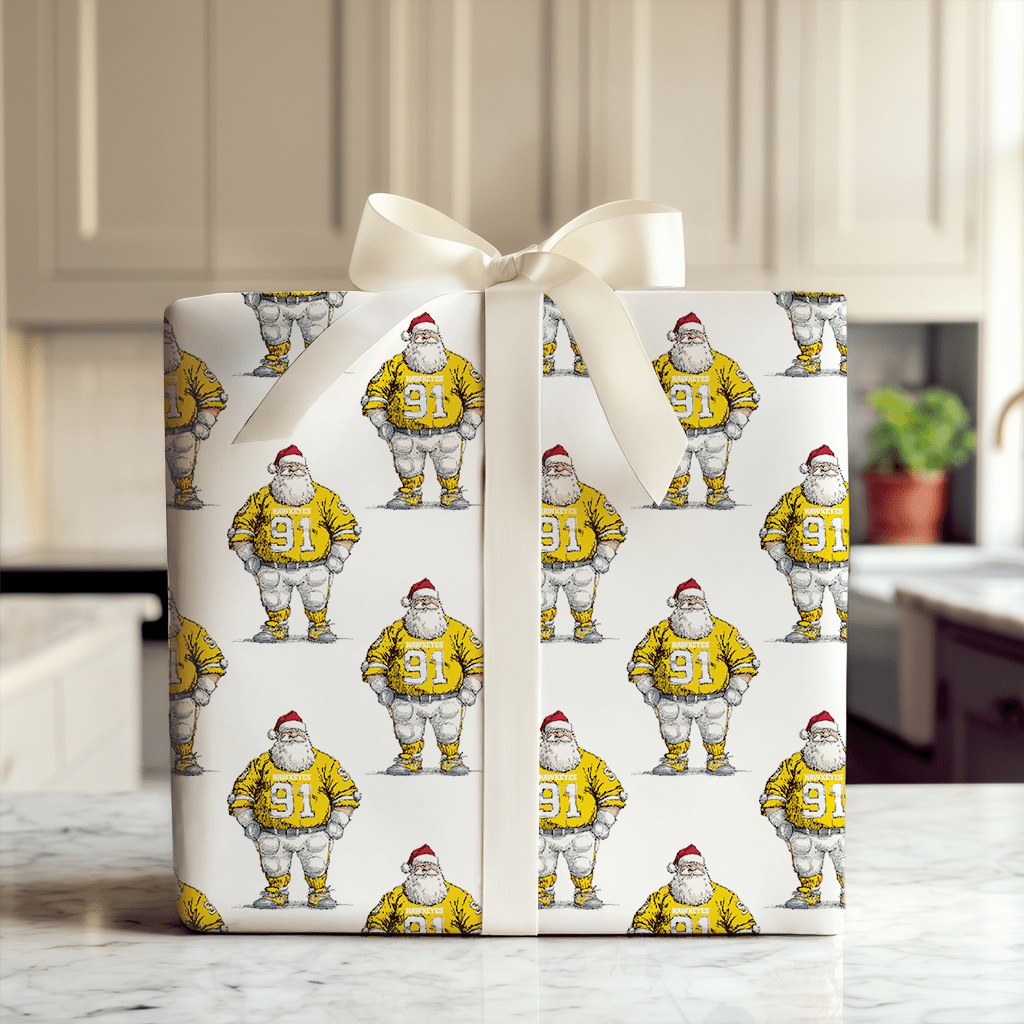 Touchdown Tidings – Iowa - Wrapping Paper - Aspen & Arlo