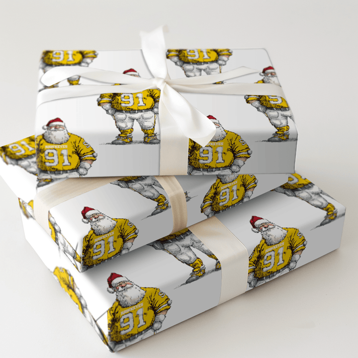 Touchdown Tidings – Iowa - Wrapping Paper - Aspen & Arlo