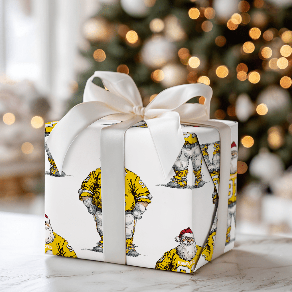 Touchdown Tidings – Iowa - Wrapping Paper - Aspen & Arlo
